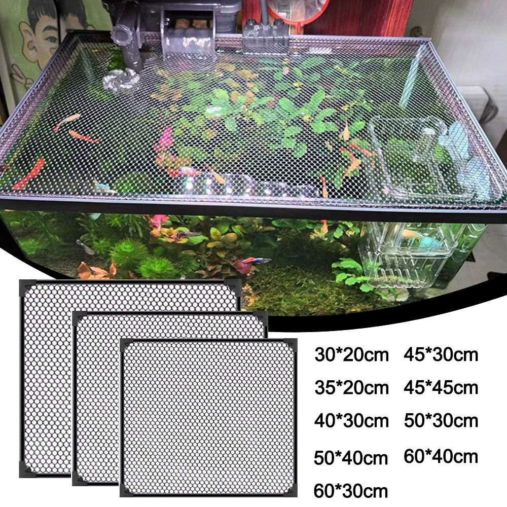 Aquarium Fish Net - 내구성 있는 자석 어항 뚜껑 커버