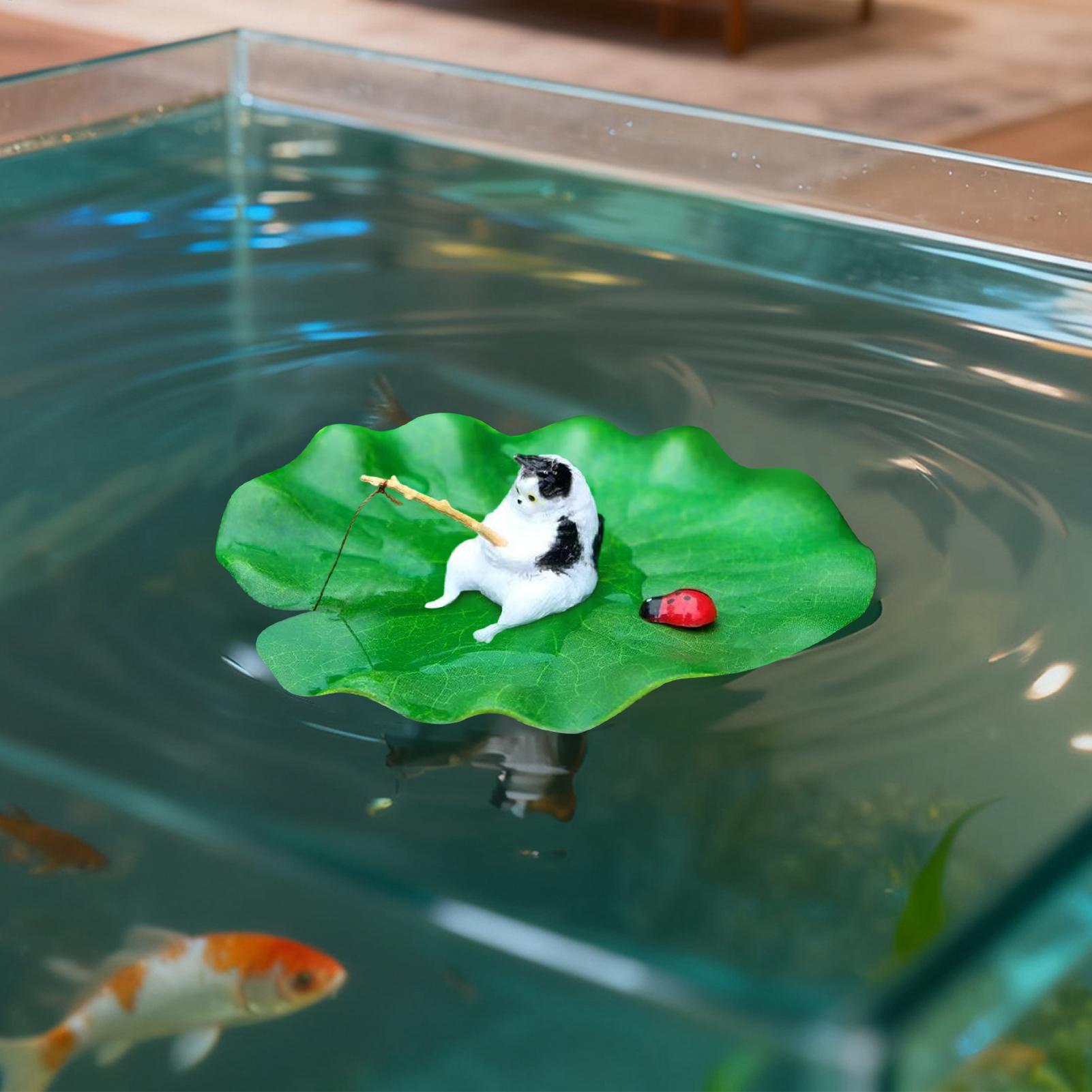 Aquarium Fish Names - 수족관 장식품 플로팅 캣 낚시 수족관