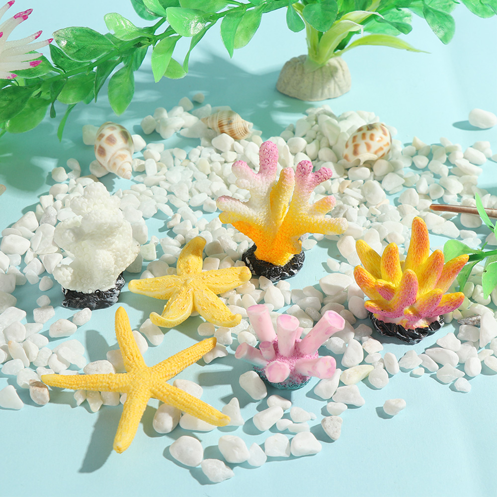 인공 산호 어항 장식, 시뮬레이션 불가사리 수지 암초  - Aquarium Decoration Rock 리뷰 및 가격