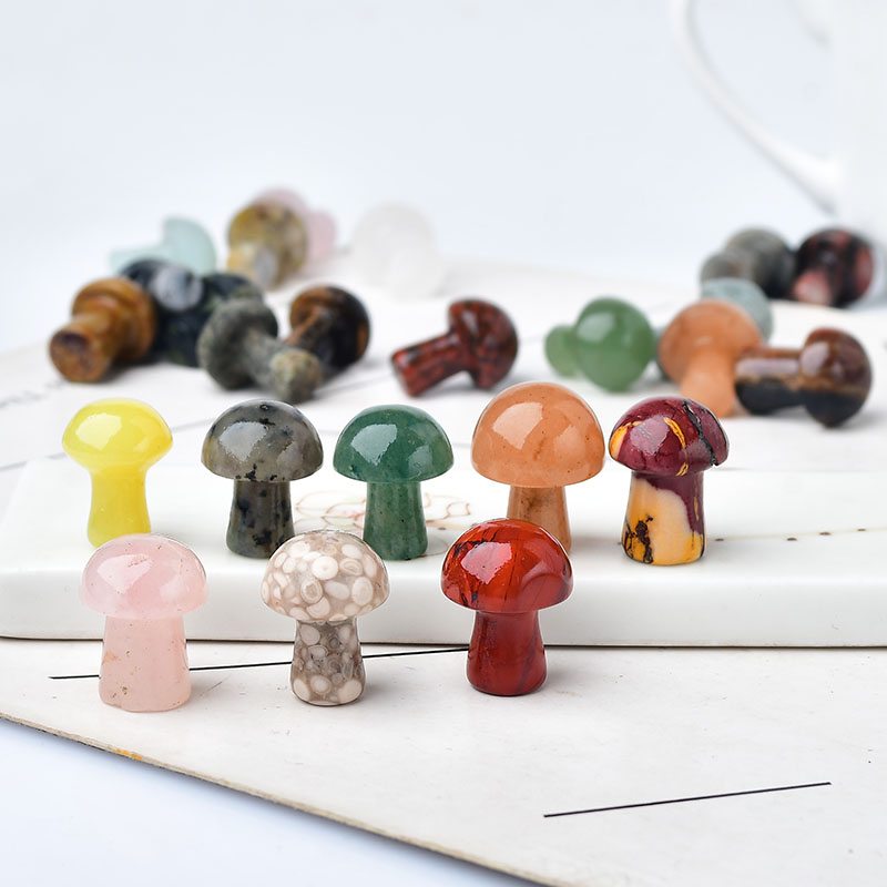 10Pcs 천연 크리스탈 미니 버섯 보석 석영 버섯 미 - Aquarium Decoration Rock 리뷰 및 가격