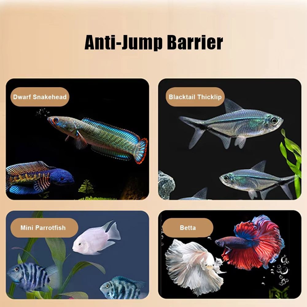 내구성 있는 자석 어항 뚜껑 커버 DIY 간편 설치 수 - Aquarium Fish Net 리뷰 및 가격