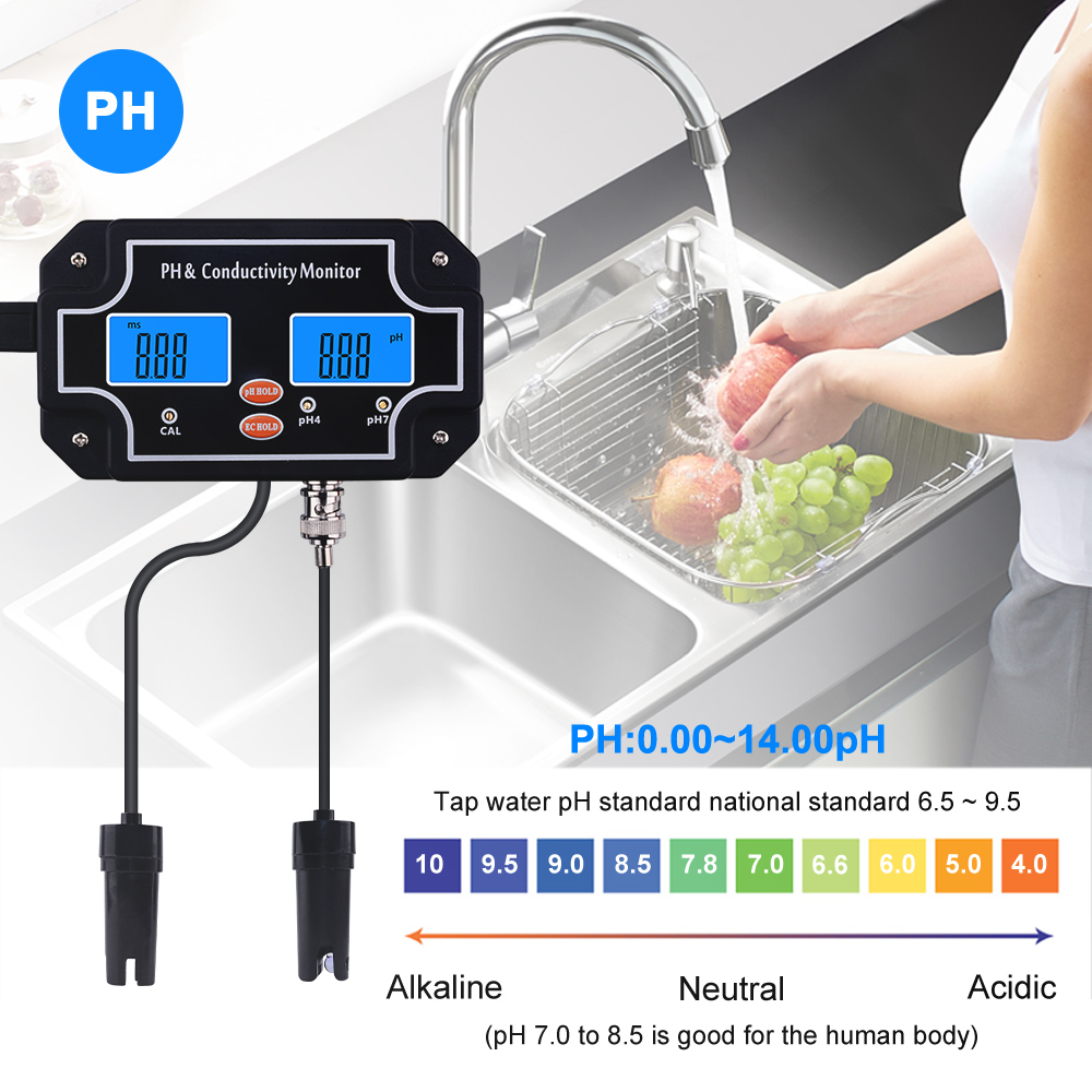 Yieryi 디지털 온라인 PH/EC 전도도 모니터 미 - Aquarium Fish Online 리뷰 및 가격