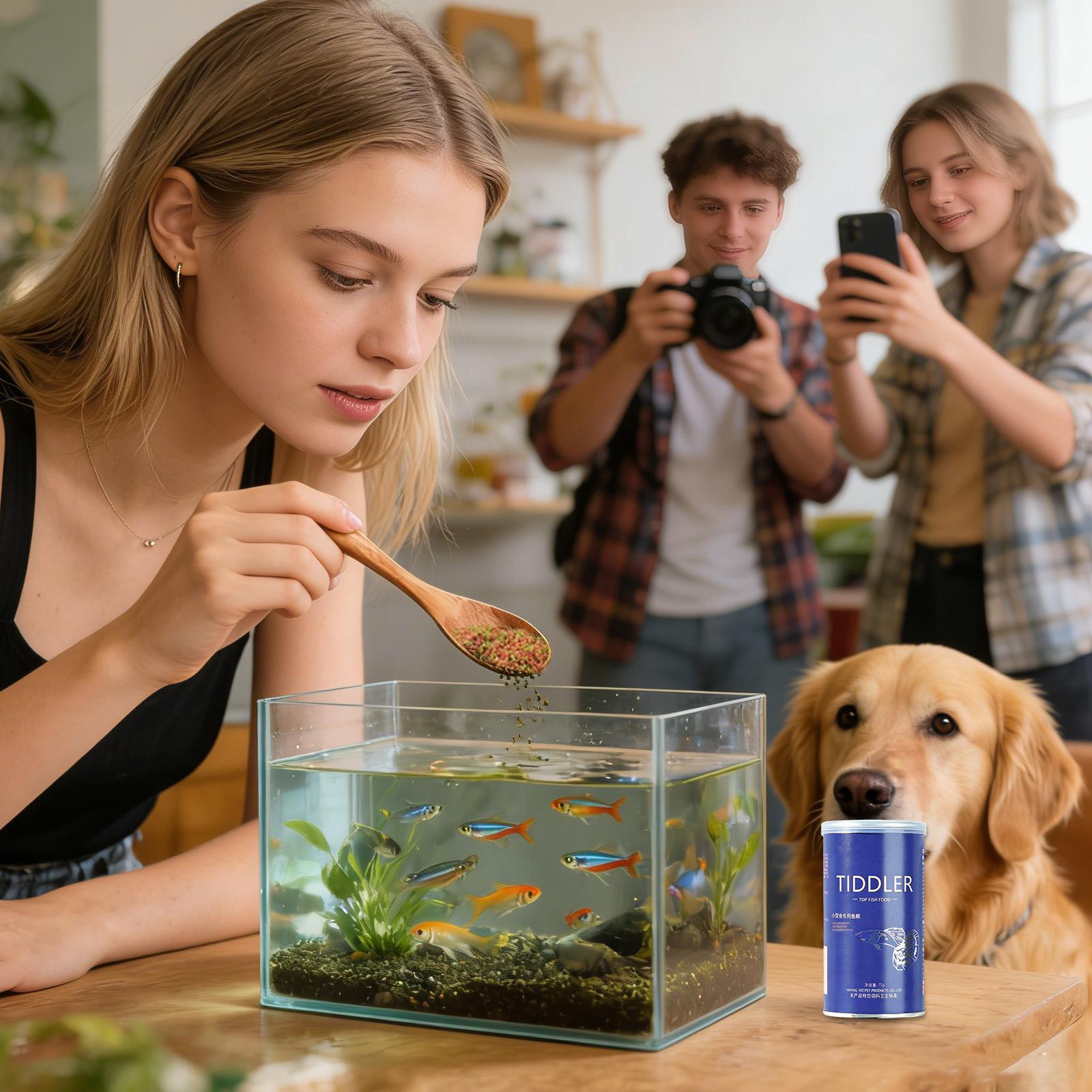 물고기 사료, 어항 사료, 소형 베타 물고기 사료 (번 - Aquarium Fish Food 리뷰 및 가격