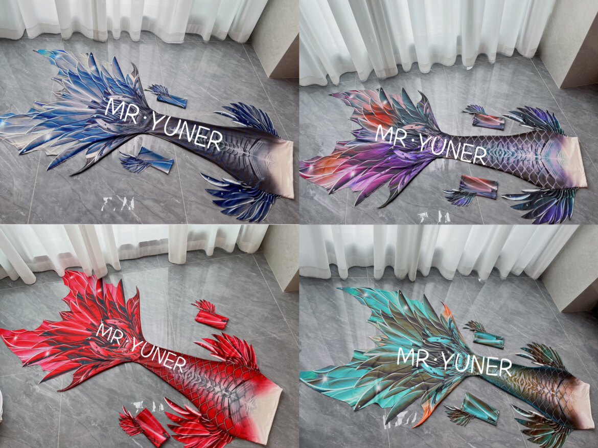 오리지널 머메이드 빅 피쉬 테일 커플 스타일 아쿠아리움 - Aquarium Fishes 리뷰 및 가격