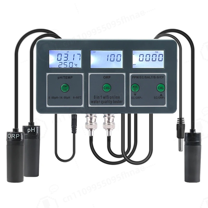 WiFi 디지털 pH ORP TDS EC 염도 비중 온 - Aquarium Fish Online 리뷰 및 가격