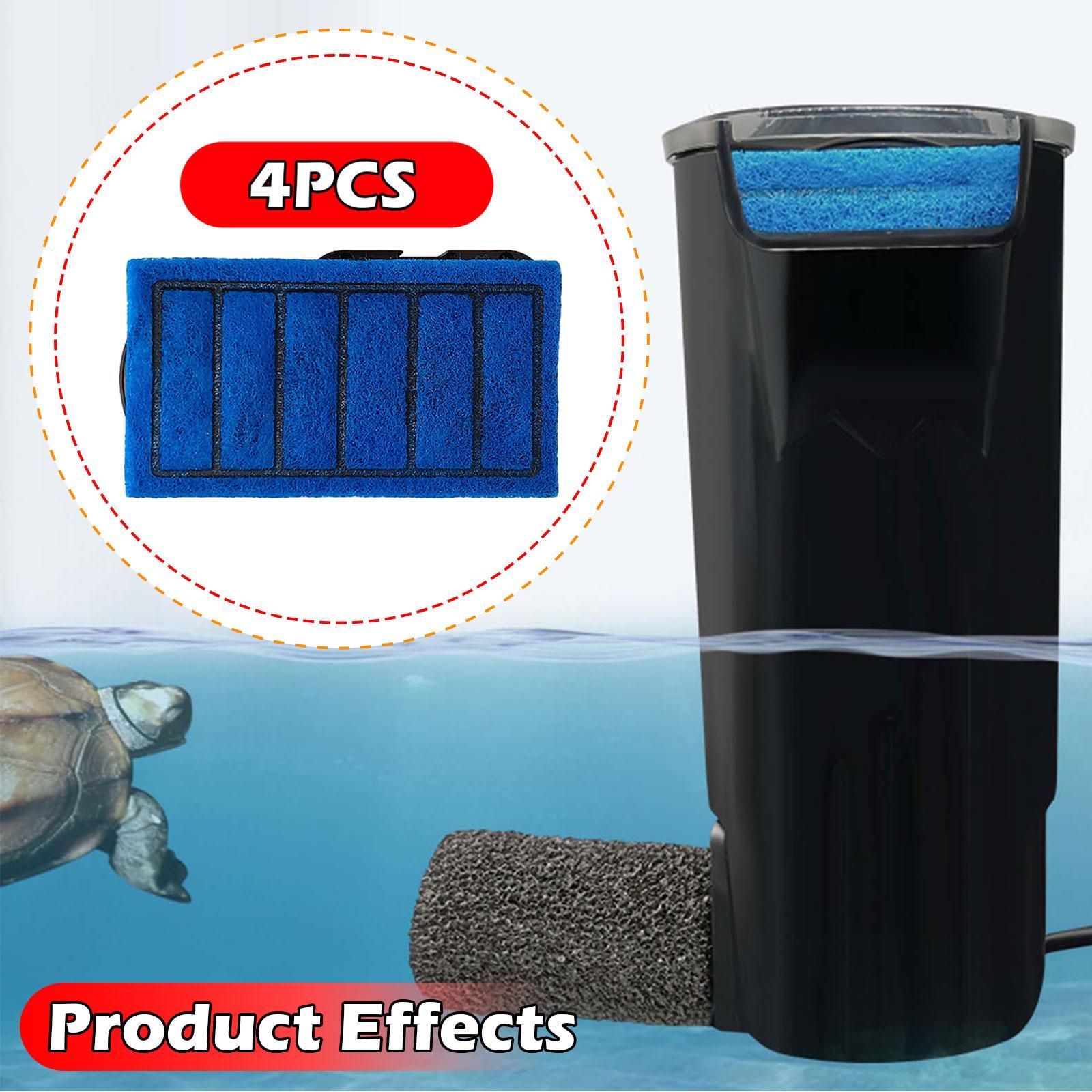 4 조각 탱크 필터 카트리지 설치가 용이한 액세서리 5 - Aquarium Fish Accessories 리뷰 및 가격